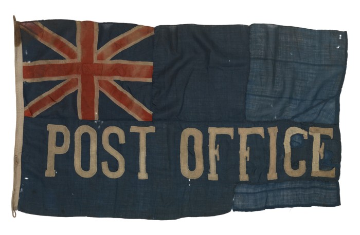 Флаг морской почты Великобритании