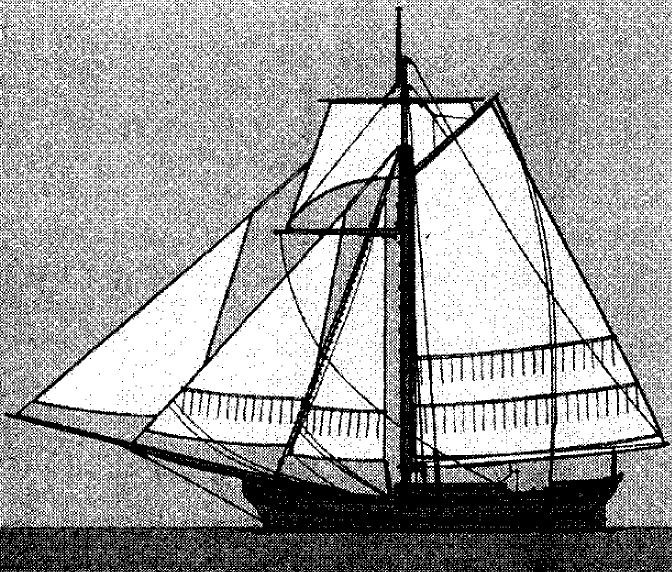 Яхта 18 века